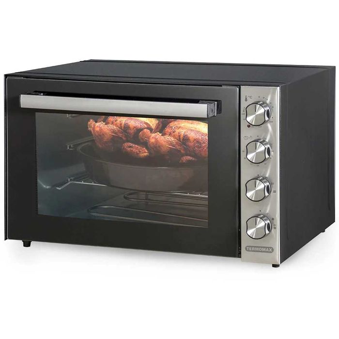 Електрическа фурна Termomax TR7011, 2000w, 70л, черен