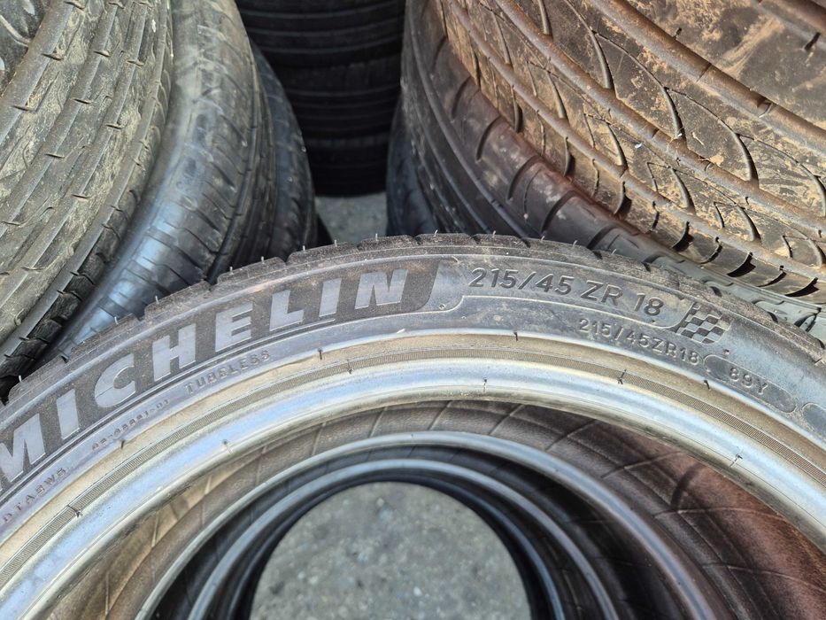 4 Anvelope de VARA - 215/45/18 - Michelin - APP NOI - DOT 2021 !