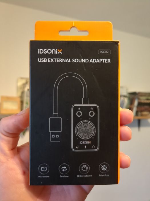 Placa audio externa/portabila  IDSoniX ISC02