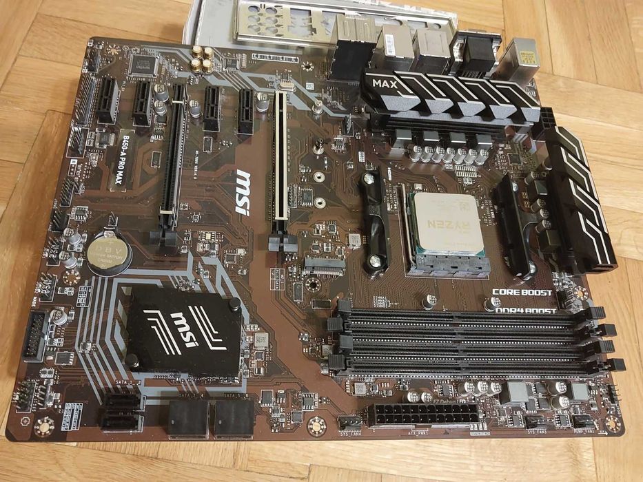 AMD Ryzen 5 5500 + MSI B450-A Pro Max