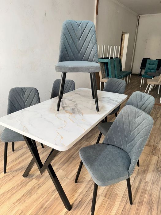 Стол стулья комплект 117мың