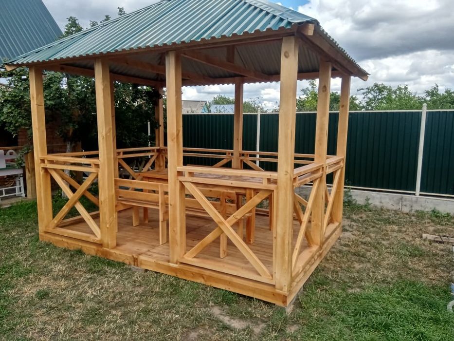 Беседки из дерева