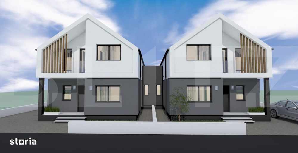 Duplex stil Nordic 4 camere Mosnita Noua