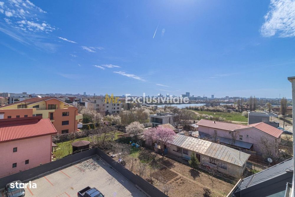 Apartament 4 camere duplex Sisesti - Vedere catre lac