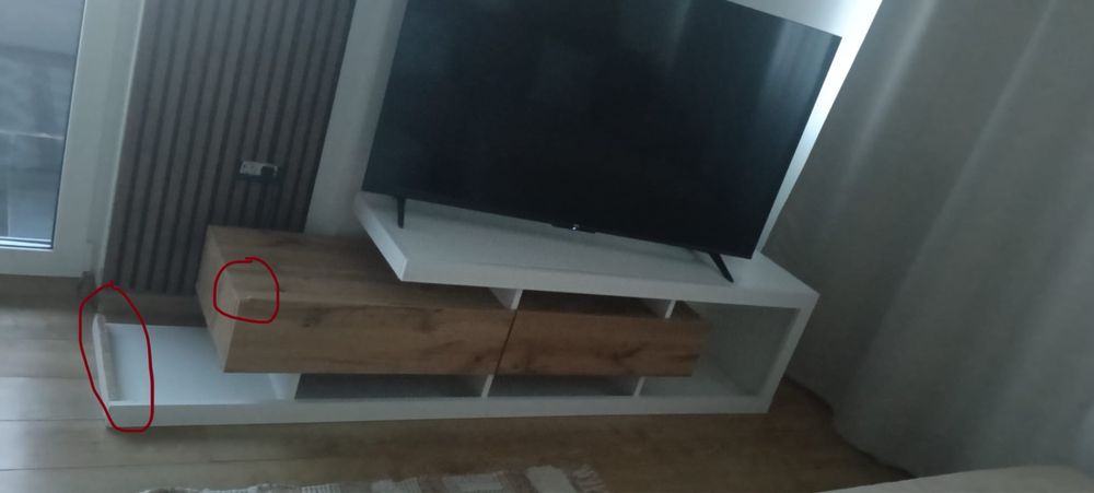 Comoda TV mirjan24 alba