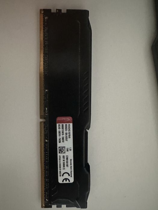 Memorie Fury Hyper X 8 gb ddr4