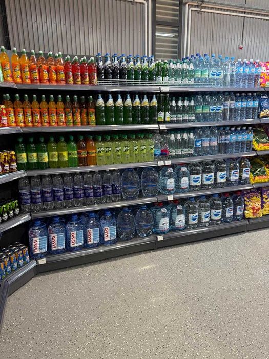 Стеллажи для продуктового магазина