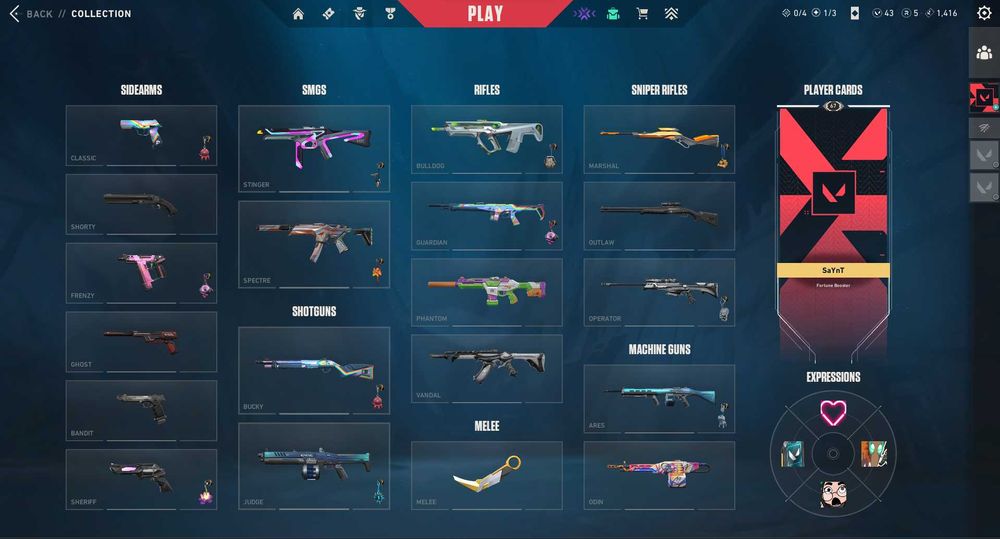 Аккаунт Valorant