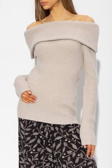 Cardholder Sezane естествена кожа картодържател