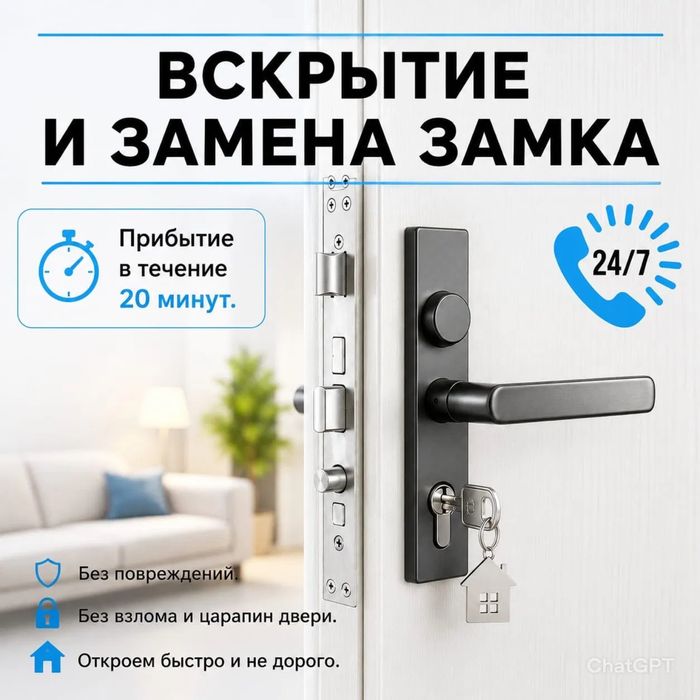 Вскрытие замков Установка Замена замка Сердцевин ремонт Медвежатник