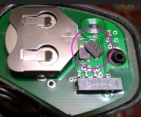 Кварцевый резонатор 13.5 для ключа лада