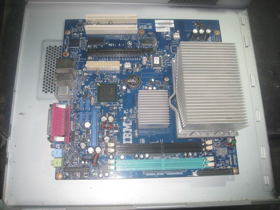 ДЪНО  775 +cpu +video 462/775 + КОМПЛЕКТ