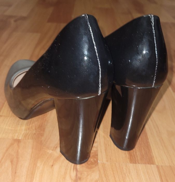 Pantofi eleganți Degrade cu sclipici