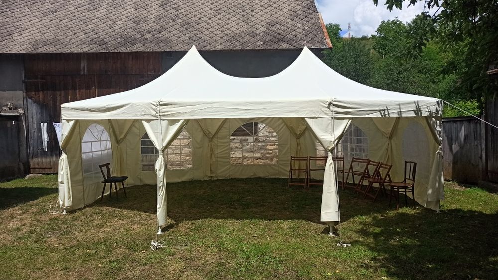 6 buc Cort 5x7 m + 2xCort 6x14m evenimente botez nunta ring dans podea