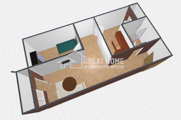 Продава се Двустаен апартамент в Търговище, Център - 53 кв.м за 1540 €/кв.м - Снимка #9