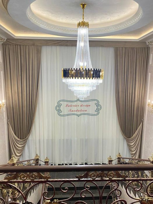 Стирка шторов. Парда ювиш хизмати