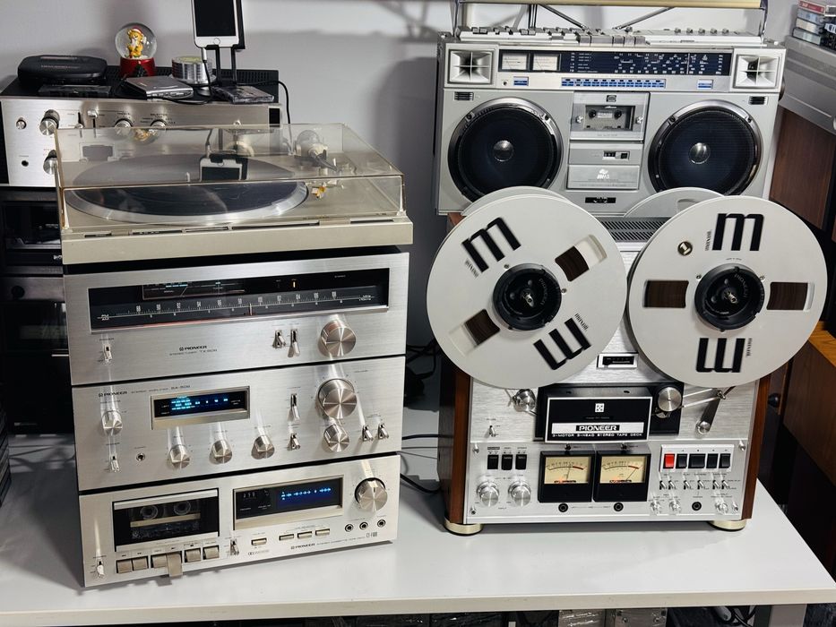 Linie PIONEER BLUE - amplificator,tuner,deck ,pick-up,Magnetofon-10/10