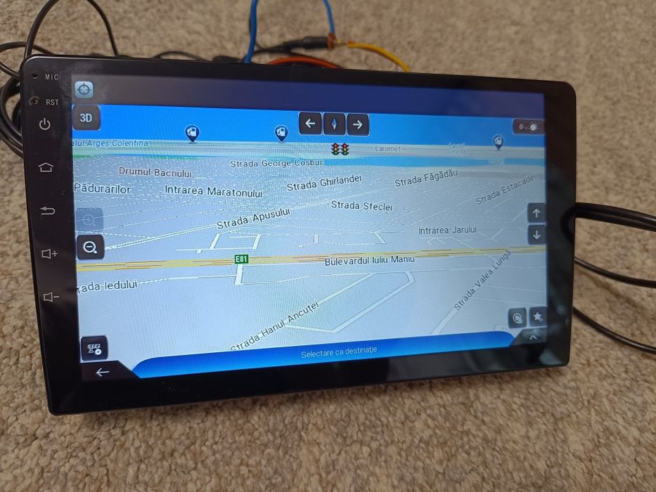 Navigație auto universala cu android