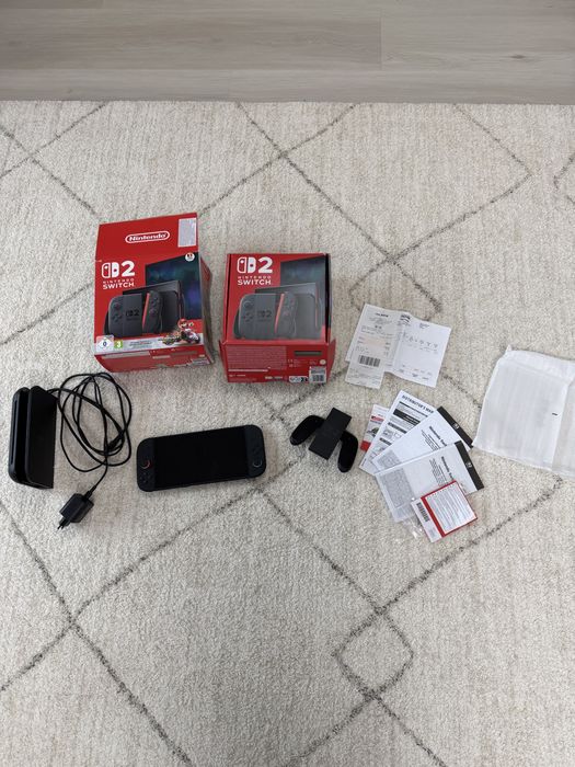 Consola nintendo switch2+mario kart world