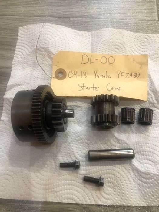 паразитна стартерна зъбчатка комплект за YAMAHA YFZ 450