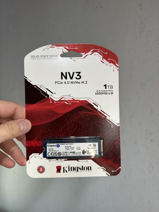 Продам новые SSD Kingston 1TB M2 NVMe
