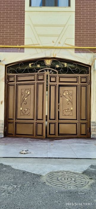 Покраска ворот ремонт ворот