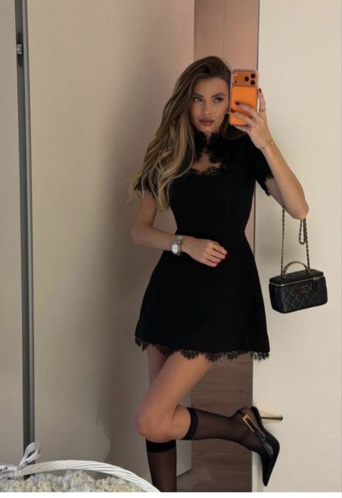 Продам черное вечернее платье