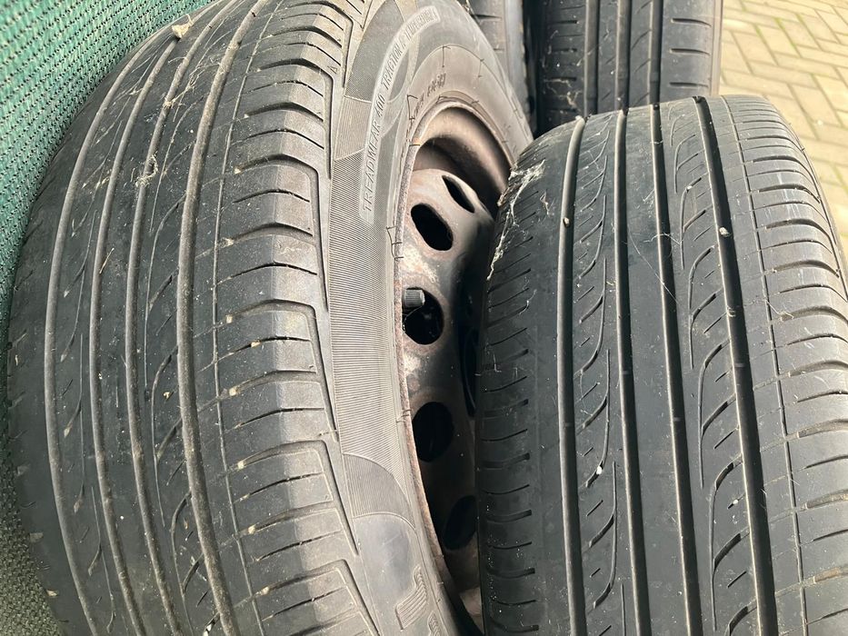 Roti 4x108 + anvelope vara 185 65 R14 compatibile Ford Focus, Fiesta,