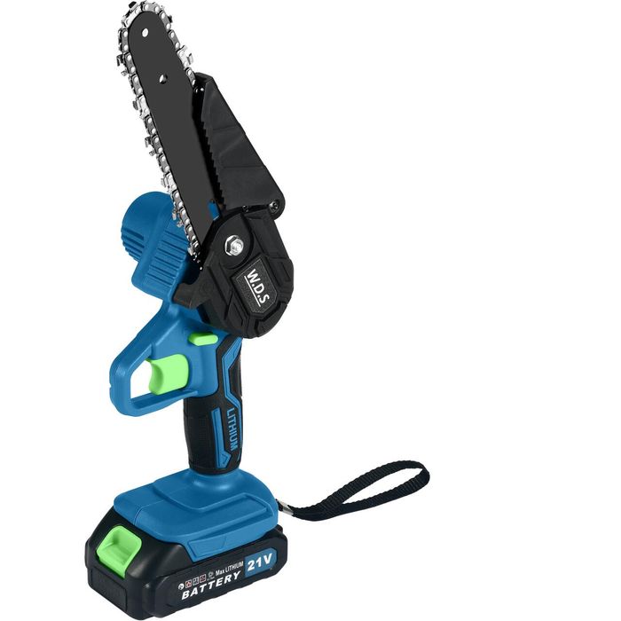 Minifierastrau cu lant pe acumulator, 21V, Lama 6" 15 cm, 2