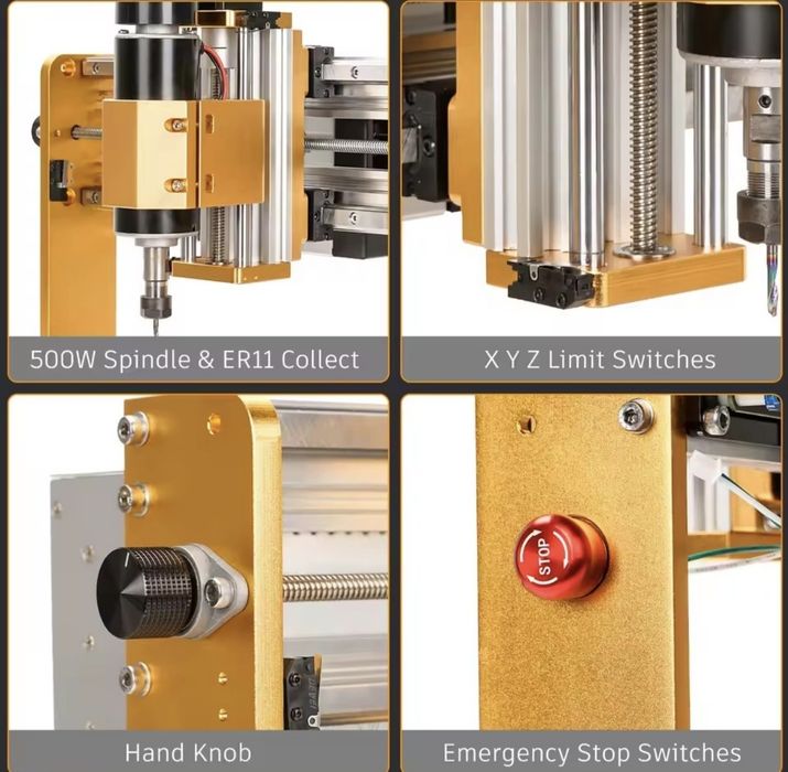 Router CNC Lunyee 3018 pro ultra 500w