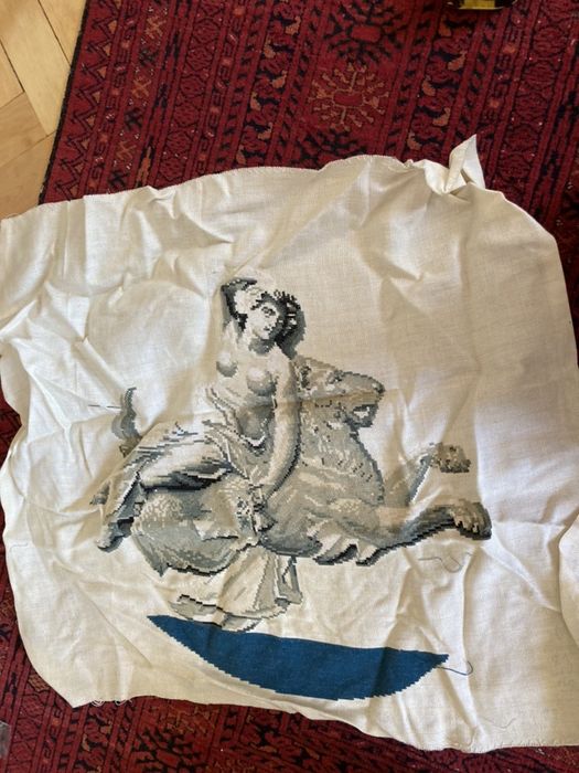 Вилеров немски гоблен Недовършен