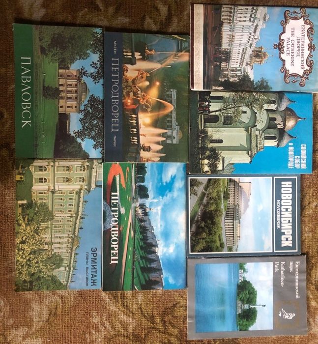 Наборы открыток на разные темы времён  СССР, начиная от 1961г.