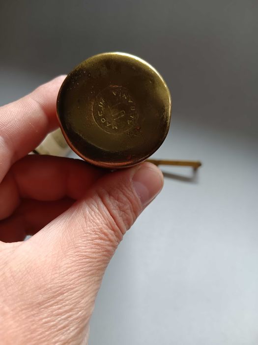 Rasnita de Cafea, veche de colectie, Albania, din Bronz, Nefolosita