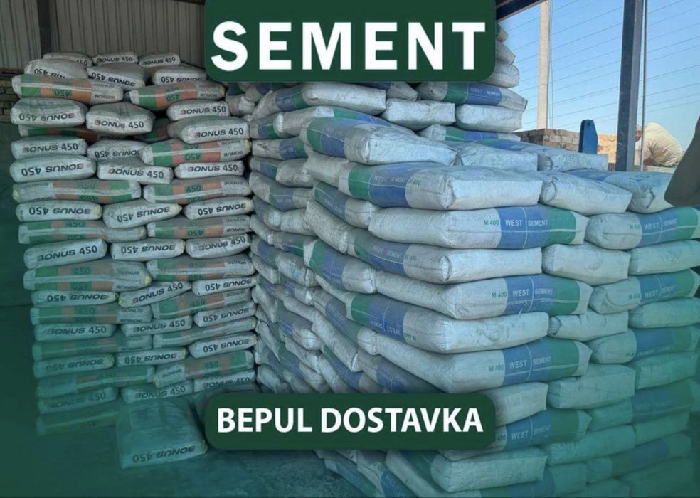 Birinchi qo’l sement dillerlardan oling sifat va ishonch uyg’unligi