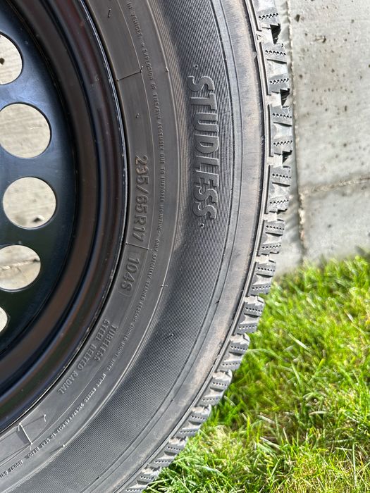 Метални джанти 17” за Toyota със зимни гуми 235/65 R17