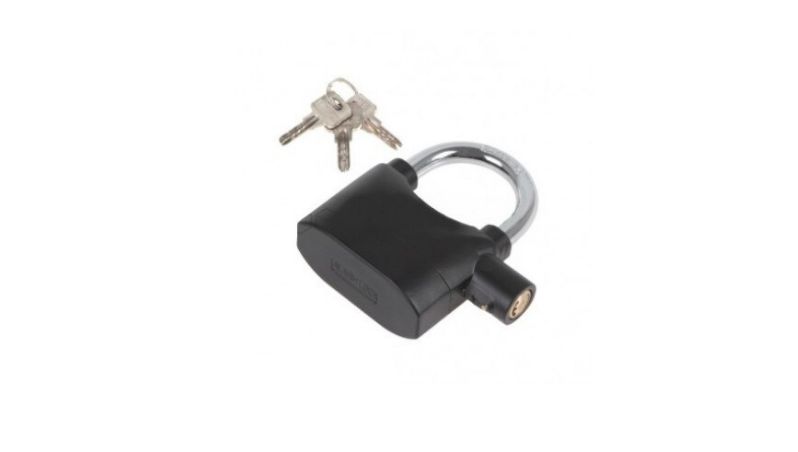 Lacat cu alarma si senzor de vibratii 110 dB