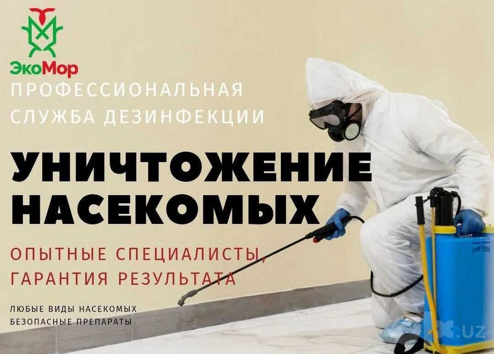 Дезинфекция/Дезинсекция от тараканов и клопов Ташкент | Dezinfeksiya