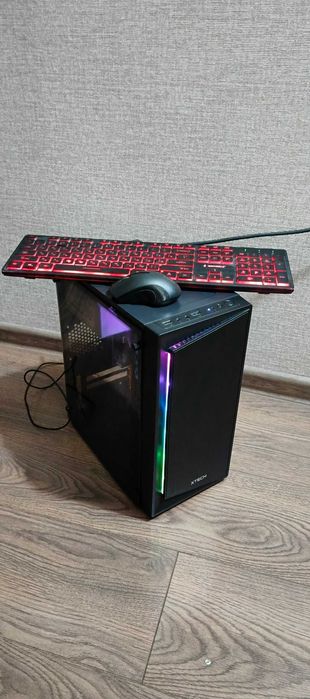 Системный блок: WIN 11/8GB ram/SSD 120GB/H110/G4400/клавиатура,мышка