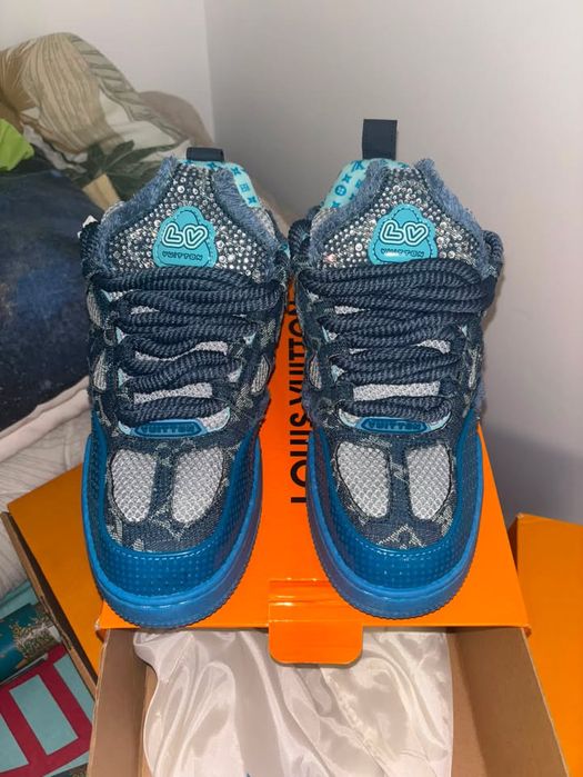 LV Skate Sneakers Blue