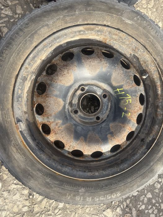 2 броя стоманена джанта 7Jx16''ET32 4x108 ном 15