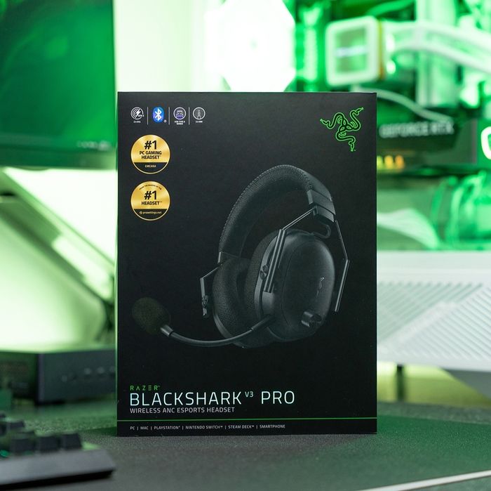 Razer blackshark v3 pro Беспроводные Наушники Распродажа