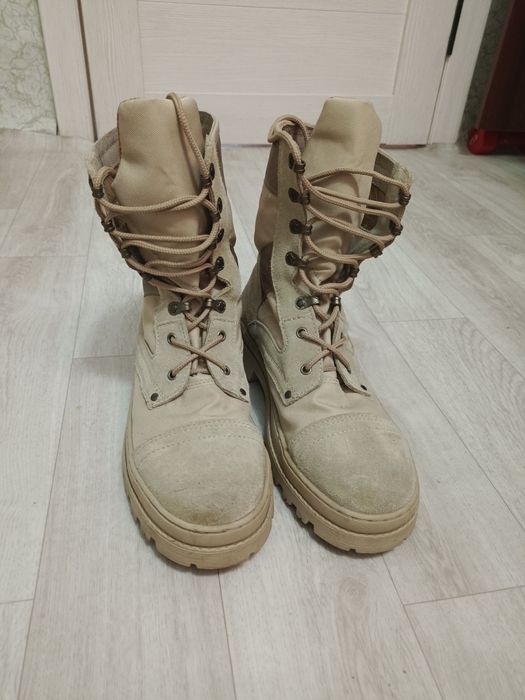 Военные берцы пустынного цвета