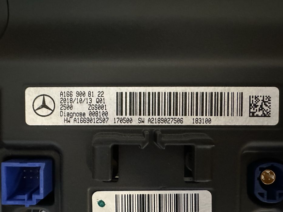Navigatie / Unitate / Ecran Mercedes A W176, B W246, CLA W117, GLA