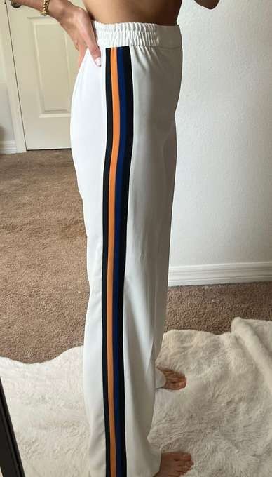 Pantaloni albi Zara / Blugi - Transport GRATUIT