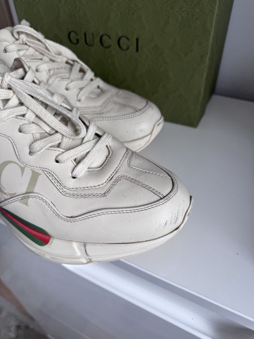 Men's Rhyton trainer with Gucci logo
