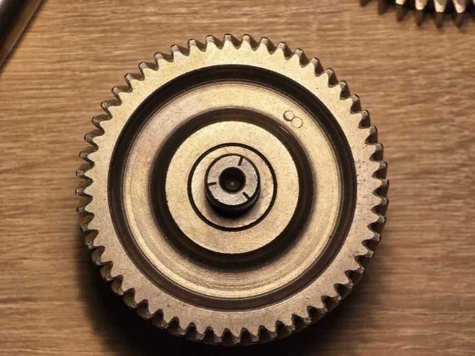 Set pinioane grup reductor scuter chinezesc GY6 4 timpi cu bascula