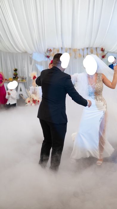 Rochie mireasa superba- cusuta cu Cristale Swarowski