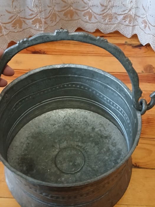 Стар ретро бъкърен котел Намаление