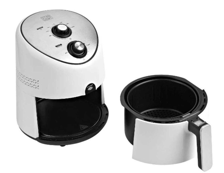 Friteuza fara ulei Star-Light , 1300W, 2.6L, Control temp, Timer, Alb