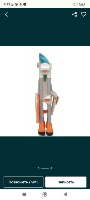Стульчик для кормления chicco